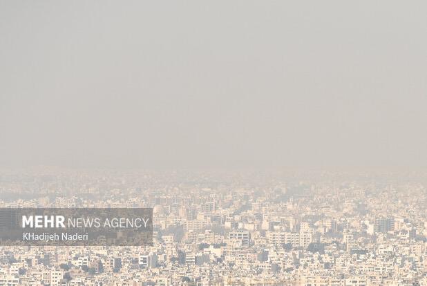 غلظت آلاینده‌های هوا در اصفهان افزایش می‌یابد