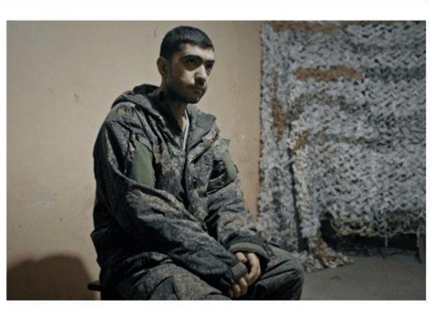 اسارت اولین سرباز ایرانی در اوکراین