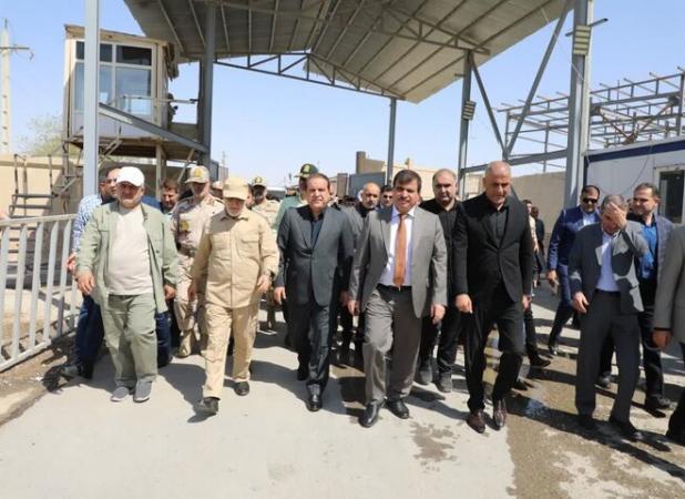 روسای ستاد اربعین ایران و عراق در مرز مهران باهم دیدار کردند