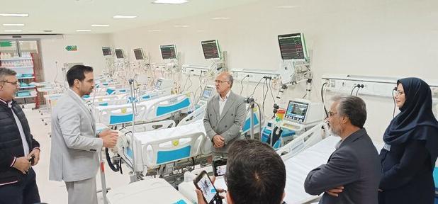 بهره‌برداری از آی‌سی‌یو بحران در زاهدان