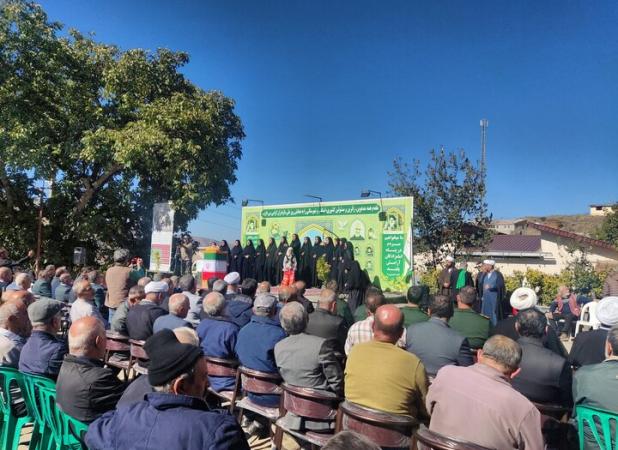 برپایی مراسم روز ملی مازندران در روستای صالحان