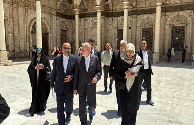 بازدید وزیر میراث‌فرهنگی از مسجد تاریخی محمدعلی
