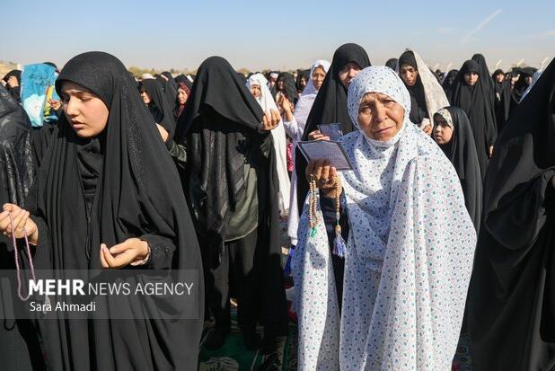 نماز طلب باران در بیرجند