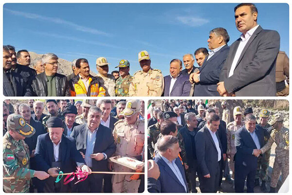 پل باکسی باویسی در نقطه صفر مرزی ایران و عراق افتتاح شد