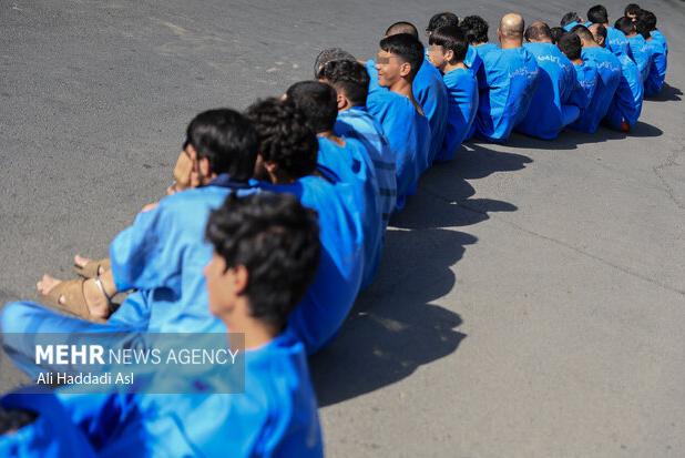۴۷ محکوم فراری در خمینی شهر دستگیر شدند
