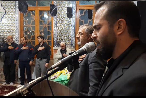 شام غریبان شهادت حضرت فاطمه(س) در رودسر