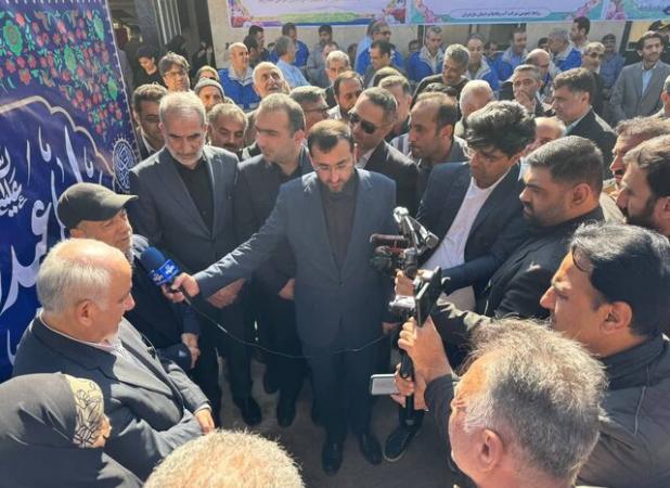 پروژه آبرسانی به ۷۱ روستای مازندران افتتاح شد