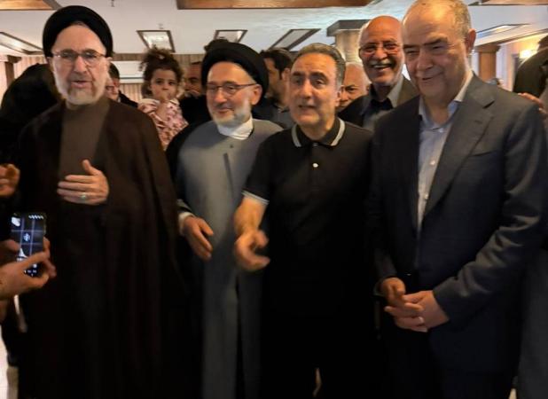 دیدار سید محمدخاتمی با مصطفی تاجزاده