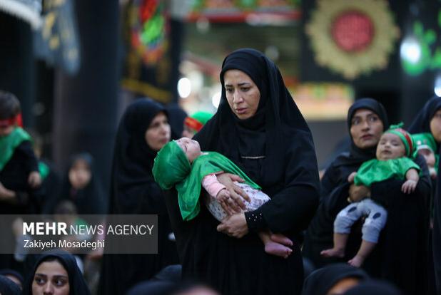 همایش شیرخوارگان حسینی در مهدیه کرمان برگزار شد
