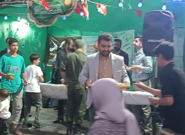 برپایی موکب های پذیرایی همزمان با شب ولادت امام رضا(ع) در خواف