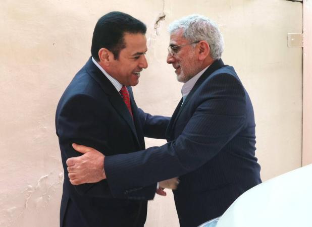 پوشش متفاوت سردار قاآنی در عراق جلب‌توجه‌ کرد