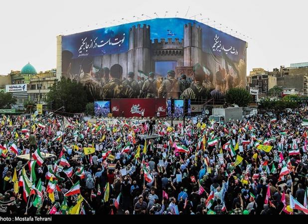 حضور 3 میلیون نفر تهرانی در راهپیمایی غدیر
