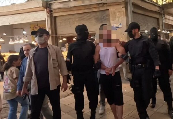شرور قمه کش در همدان دستگیر شد