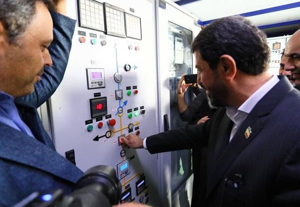 افتتاح پست برق ۶۳/۲۰ کیلوولت در نهاوند