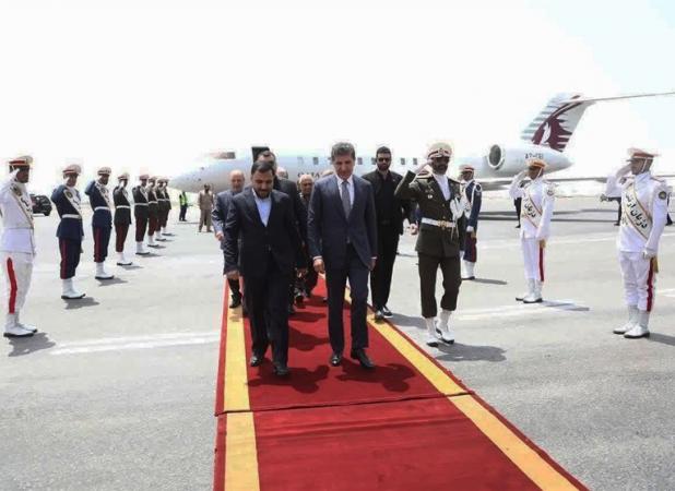 ورود بارزانی و السودانی به تهران