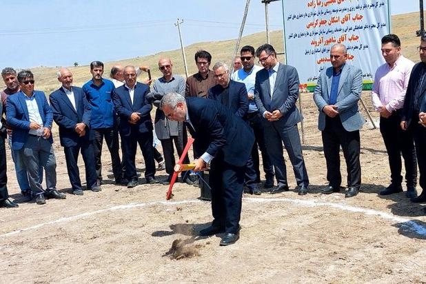 اولین نیروگاه‌گازی سی.اچ.پی در مشگین‌شهر  کلنگ‌زنی شد