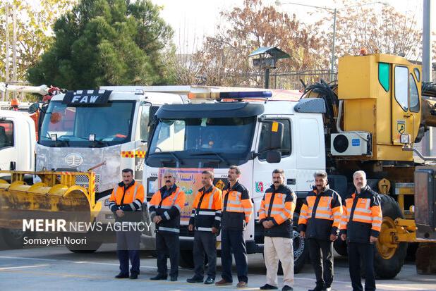 آغاز طرح زمستانی راهداری با حضور ۳۸ اکیپ در جاده‌های البرز