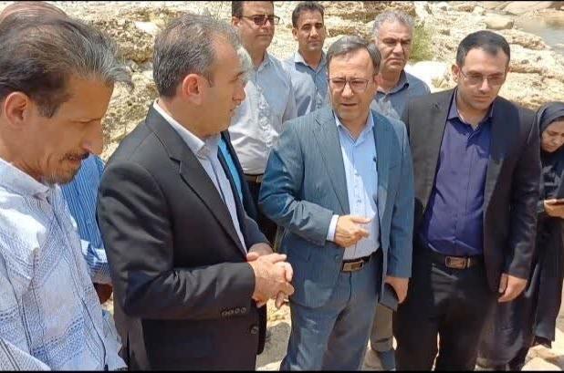 تنش آبی در باغات معمولان