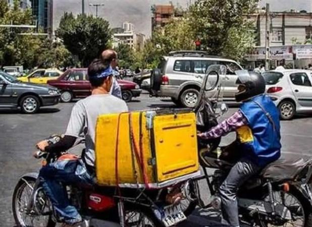 نقش پیک‌های موتوری تهران در ناترازی بنزین