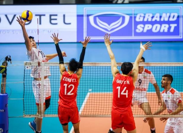 والیبال جوانان آسیا| پیروزی آسان ایران مقابل چین تایپه