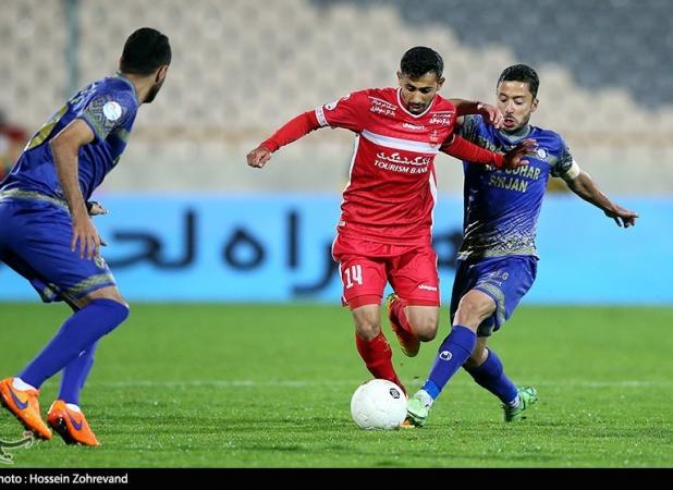لیگ برتر فوتبال|‌ تساوی حاصل تلاش یک نیمه‌ای گل‌گهر و پرسپولیس