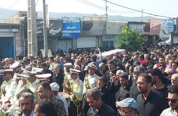 تشییع پیکر مطهر شهید«حسن تولی» همزمان با سالروز شهادت امام رضا (ع)