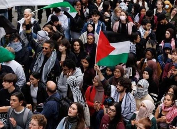 تظاهرات هزاران هوادار فلسطین در لندن