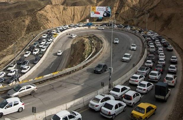 تردد بیش از ۶ میلیون خودرو در محورهای مواصلاتی البرز