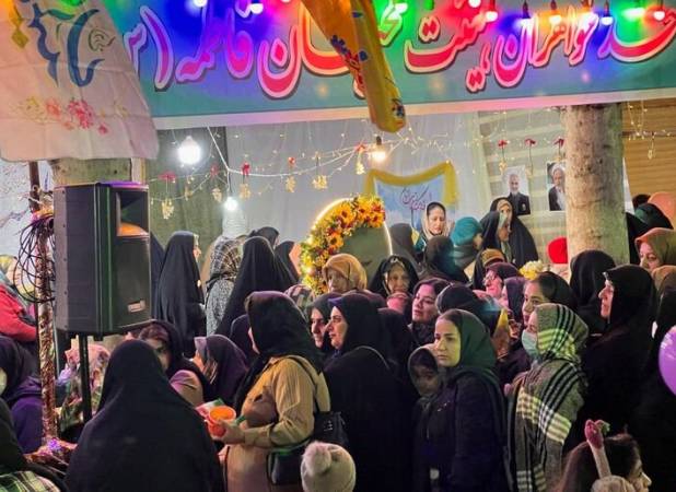 برپایی جشن مردمی میلاد امام عصر (عج) در فومن