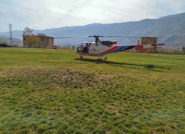 هدایی: اورژانس هوایی کردستان جان دو مصدوم سروآباد را نجات داد