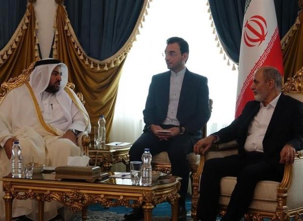 پیام نخست وزیر قطر به دبیر شورای عالی امنیت ملی 