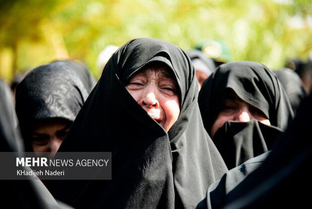 خاکسپاری الهه حسین نژاد در اسلامشهر