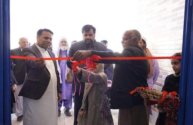 افتتاح مدرسه دخترانه در نصرت‌آباد سیستان و بلوچستان