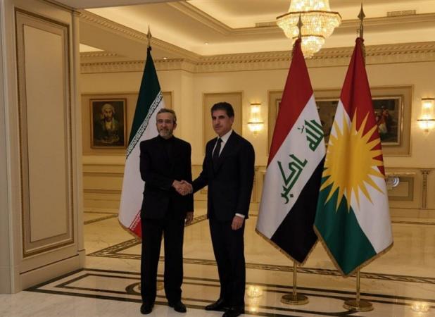 علی باقری با رئیس اقلیم کردستان عراق دیدار کرد
