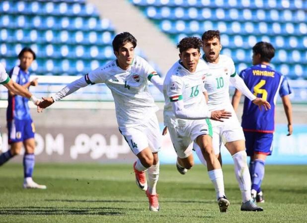 تیم فوتبال جوانان عراق با شکست ژاپن فینالیست شد