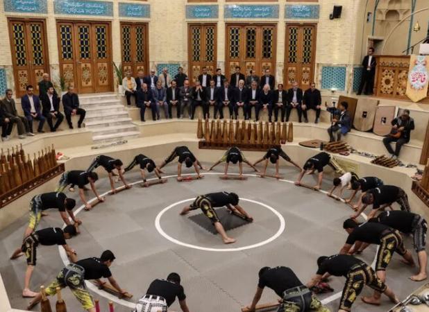 افتتاح مجتمع فرهنگی ورزشی با بزرگ‌ترین گود زورخانه خاورمیانه در یزد