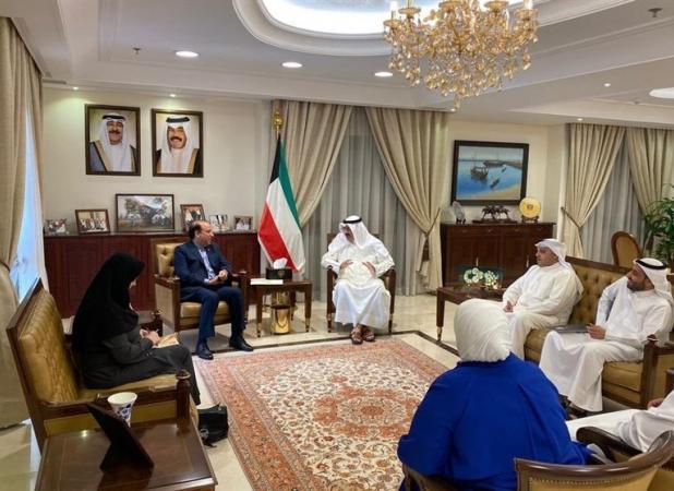 دیدار سفیر ایران با دستیار وزیر خارجه کویت