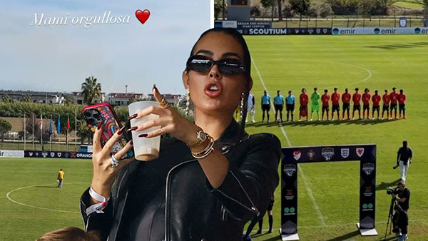 واکنش جالب جورجینا پس از دومین قهرمانی پسر رونالدو