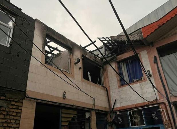 سوختگی ۳ نفر از اعضاء یک خانواده در رشت در پی آتش‌سوزی خانه