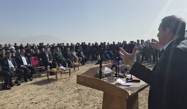 کلنگ‌زنی بیمارستان ۹۶ تختخوابی با حضور استاندار ایلام و معاون وزیر بهداشت ‌