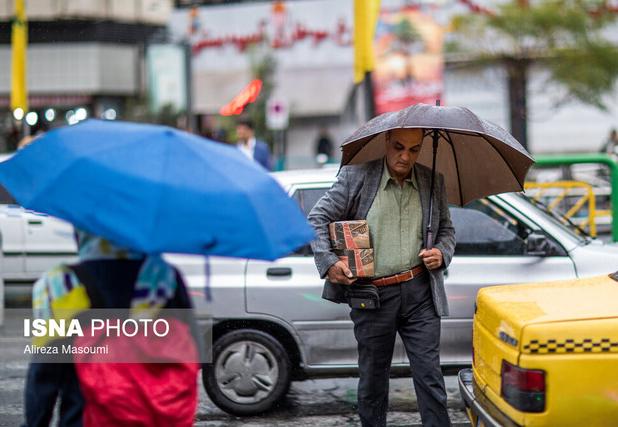 رگبار باران از این تاریخ مهمان تهران می‌شود