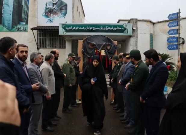 اعزام ۴۰ نفر از خادم الشهدای گیلان به مناطق عملیاتی جنوب کشور