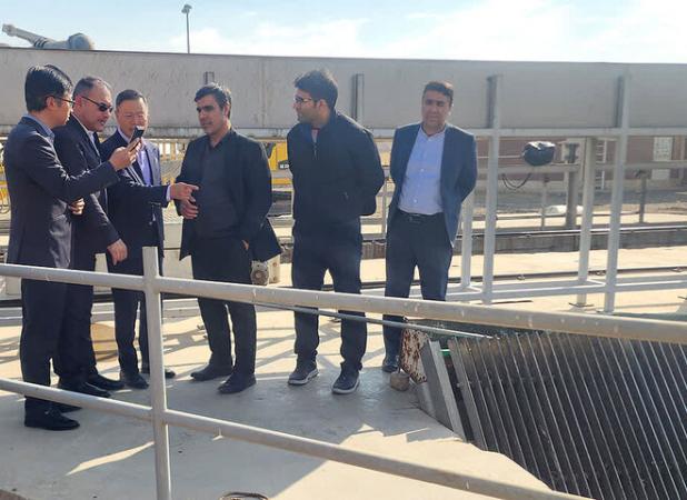 تأمین تجهیزات تصفیه‌خانه فاضلاب پردیسان با استفاده از خط اعتباری چین