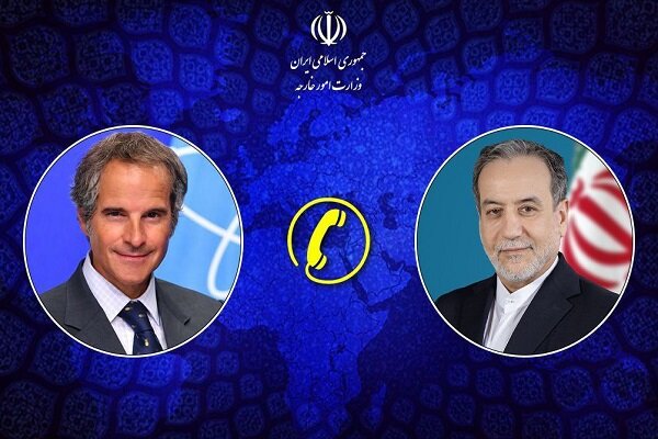 گفتگوی تلفنی گروسی با وزیر امور خارجه