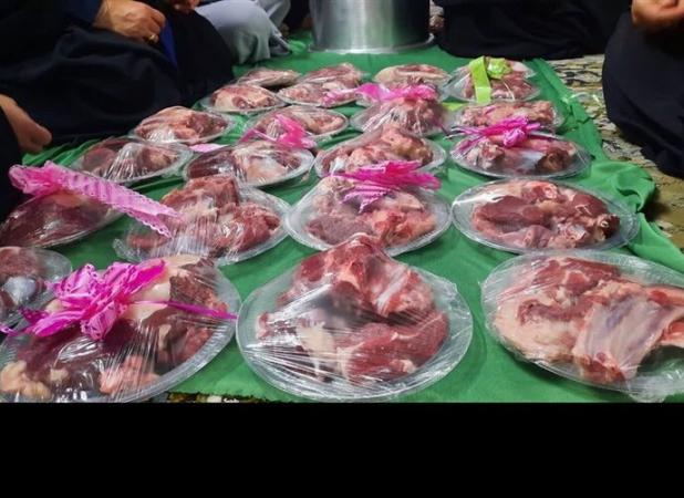 توزیع گوشت ۶۰ راس دام قربانی عید قربان در استان مرکزی