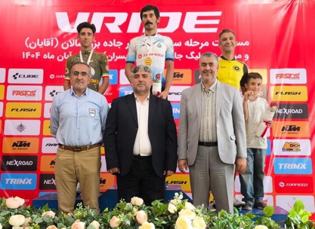 مرحله سوم لیگ برتر جاده در قزوین به پایان رسید