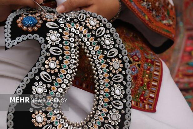 آینه‌دوزی و آینه‌کاری؛ میراثی واحد از پاکی و زیبایی بلوچ‌ها و ایرانیان