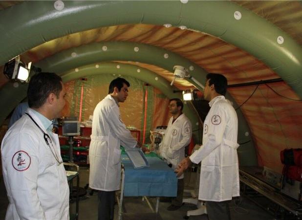 بیمارستان سیار در شهرستان مروست به ۱۱ هزار نفر خدمات رایگان ارائه کرد