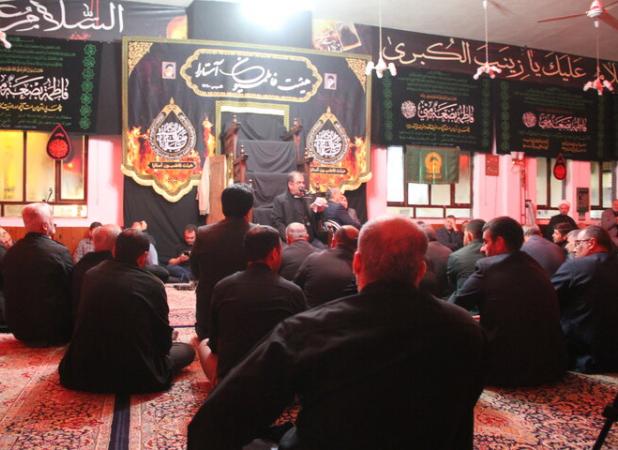 عزاداری شهادت حضرت فاطمه زهرا(س) در هیئت فاطمیون آستارا