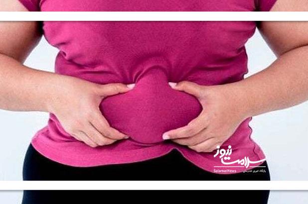 چرا به چاقی شکمی مبتلا می‌شویم؟